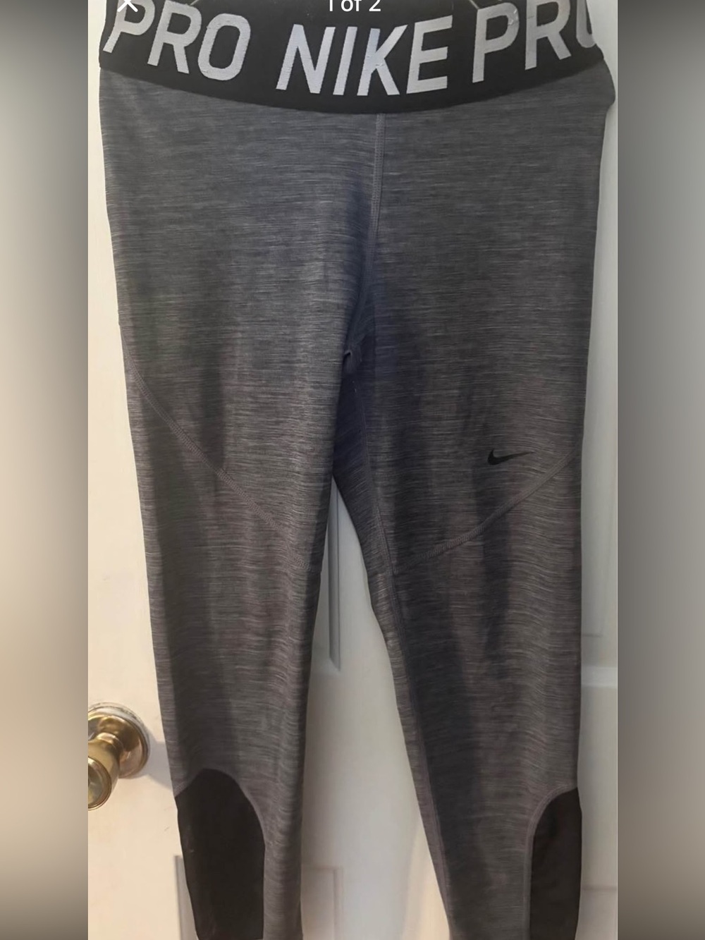 Nike Women’s Grey Pro Training Leggings